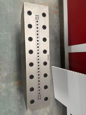 シルバーPVCプラスチックエクストルーションマート/カリブレーター/模造頭 1 模具空洞