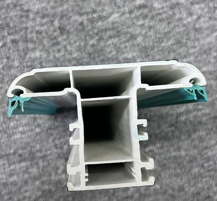 EKO UPVC プラスチックプロフィール 顧客サイズ 1 穴 PVC エクストルーション 模具で製造