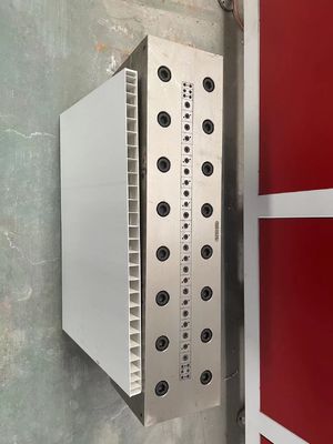 PVCプラスチックカリブレーター型マート/エクストルーションヘッド用のカスタマイズ可能なエクストルーゼーション模具穴1