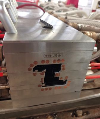 3CR17 模具素材 PVC 窓プロフィール 銀の窓用の模具 カーブ