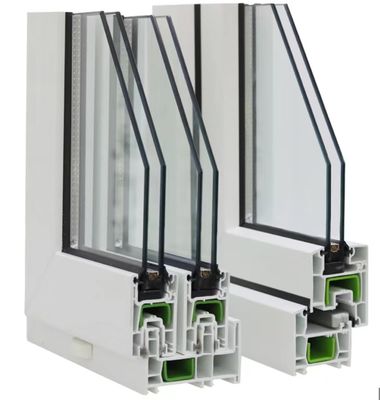 80 シリーズ PVC/UPVC 窓 エクストルーション プラスチック プロファイル 家電用製品模具