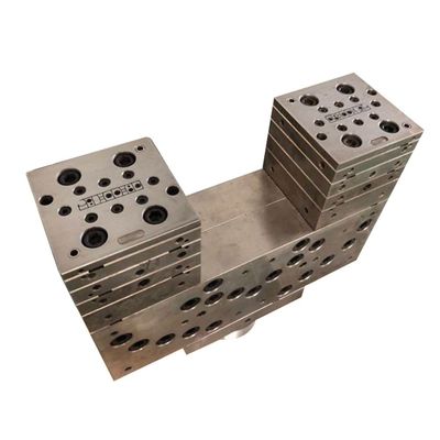 3CR17 材料 パーソナルサイズプロファイルの挤出製造のためのWPCPVCパイプ模具