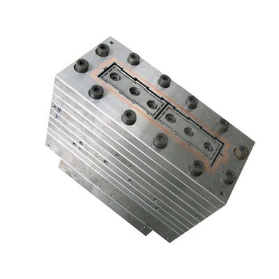 プロ WPC PVC パイプ エクストルーション ダイ デザイン プロフィール 窓 模具 穴 1