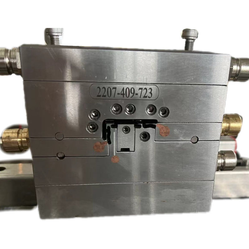 シルバー仕上げ UPVC ドアエッジバンド模具 カスタムデザインと3CR17素材